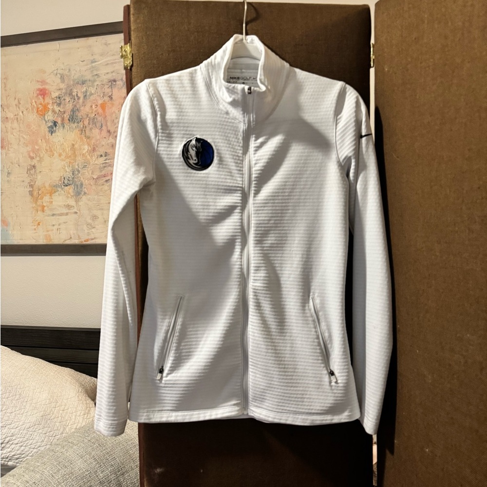 Nike Women's White Dallas Mavericks Jacket